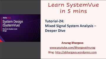 Tutorial-24: Mixed Signal System Analysis - Deeper Dive