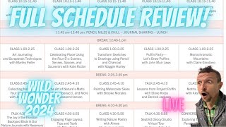 Wild Wonder Nature Journaling Conference 2024: Full Schedule Review