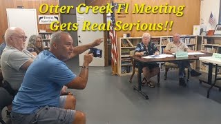 It Gets Real Serious At Otter Creek Fl Emergency Budget Meeting. Y'all Got To Watch This! Sep 6th