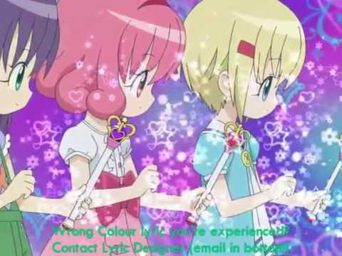 リトル ぷりんせす ぷりっ リルぷりっ リルぷりっ Lyric View Colour Lyrics Charater Included Youtube