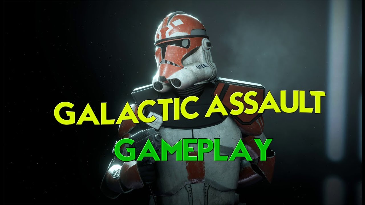 Star Wars Battlefront 2 Galactic Assault + 332nd Battalion Mod Gameplay