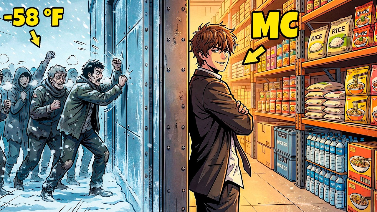 He Had 100 BILLION Supplies and a Fortress While Everyone Else Was Dying From Cold and Hunger |Recap