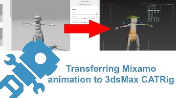 Quick Tip: Transferring Mixamo animation to 3ds Max CAT Rig Tutorial