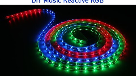 How to make Music Reactive RGB Lighting System at Home | Arduino - DIY Project | STEM Builder
