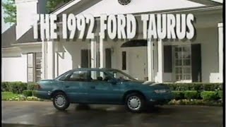 1992 Ford Taurus Introduction (Two Expert talk Taurus)
