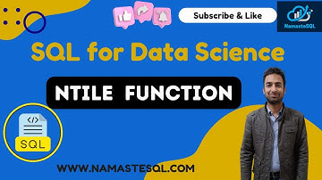 SQL For Data Science | NTILE Analytical Function | Top and Bottom N Percent Customers