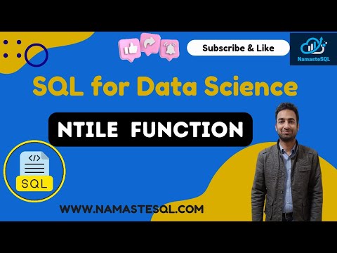 SQL For Data Science | NTILE Analytical Function | Top and Bottom N Percent Customers