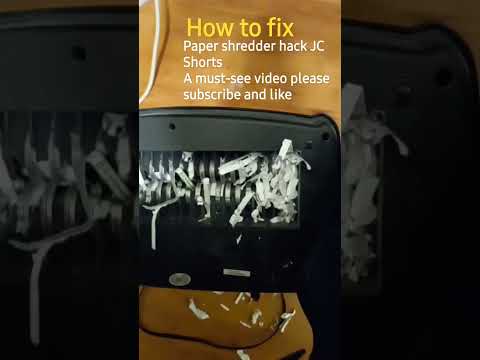 Paper Shredder Hack How To Fix Trending Viral Trending Shortvideos