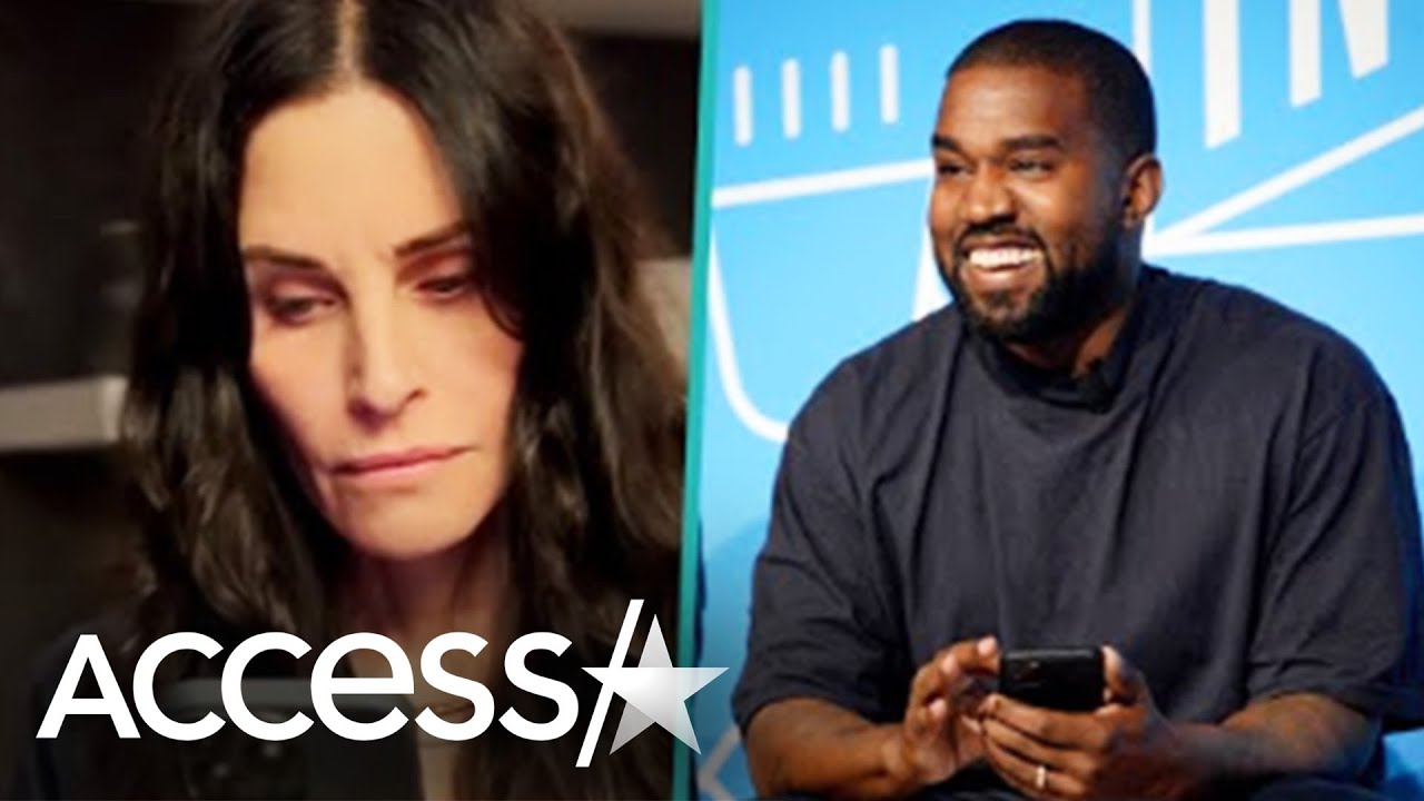 Courteney Cox Reacts To Kanye West Calling 'Friends' 'Not Funny'