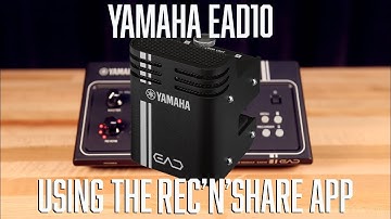 Yamah EAD10 - Using the Rec