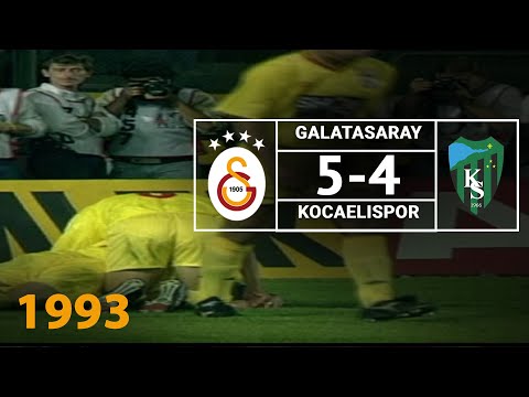 Nostalji Maçlar | 1993-1994 Sezonu Galatasaray 5  - 4 Kocaelispor