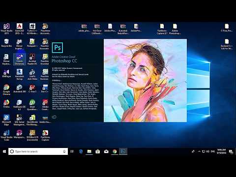 Fix Photoshop CC Error - An Integer between 96 and 8 is required -Not enough memory RAM with regedit