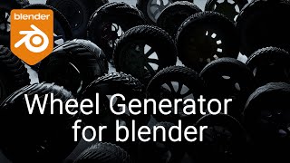 Blender Wheel Generator preview