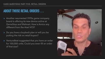 5: Hard Questions about Intellivision Amico