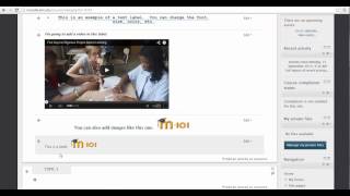 Adding Labels - Moodle