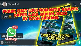 prank chat wa lucu romantis sampek baper sampek pacaran 2020 by ryan ardiana