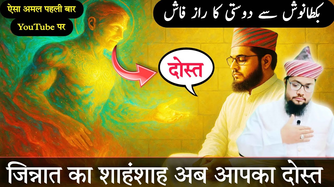 👑🧞‍♂️ SHAHANSHAH E JINNAT Baqtanosh Se Dosti Ka Amal 🤝 | Guarantee Wali Kaamyabi |  @RazviAmliyat