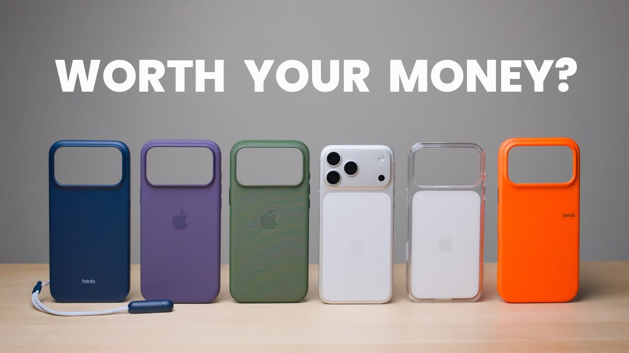 Все чехлы для iPhone 17 Pro Max от Apple!