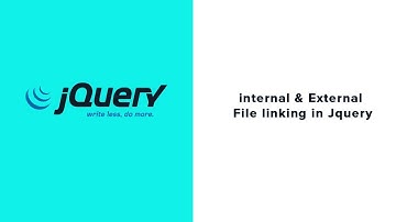 internal and External File linking in Jquery  - 05
