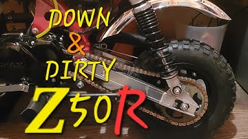 Down & Dirty Z50R "Universal Fender Installation"