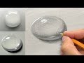Как нарисовать каплю воды. How to Draw Water Drop