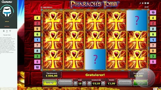 Pharaoh's Tomb - Super Big Win! €1 stake, Casumo