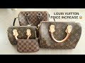 LOUIS VUITTON PRICE INCREASE FEB 2022 / NEW PRICES FOR CANVAS PIECES / THOUGHTS / WISH LIST