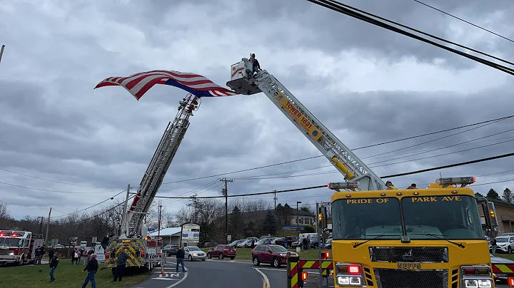 New Tripoli Fallen Firefighter procession, Lehigh ...
