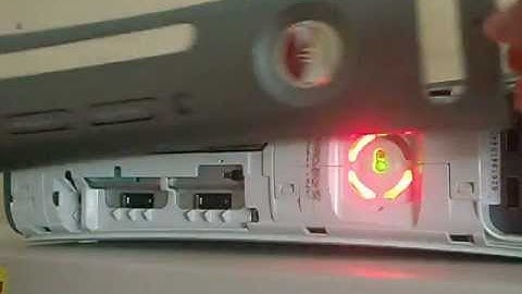 How To Check The Red Ring (RROD) Error Code Xbox 360