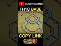 Best TH18 Legend Base in Clash of Clans 🔥✅