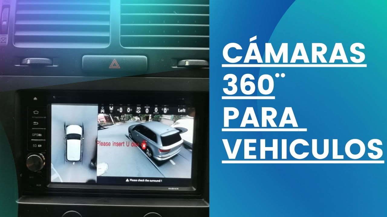 Esta cámara para el coche graba videos 4K de 360 grados