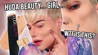 This New Huda Beauty Foundation is REALLY Bad lol... | Thomas Halbert