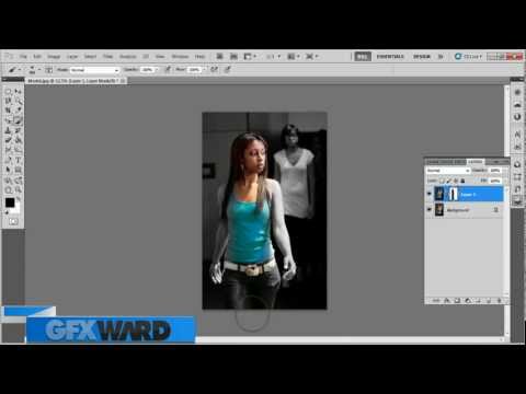 Photoshop Color Splash Tutorial [GFXWard]