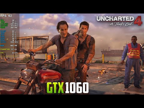 GTX 1060 3GB | Uncharted 4 A Thief’s End - Best Chase Moment in Gaming History