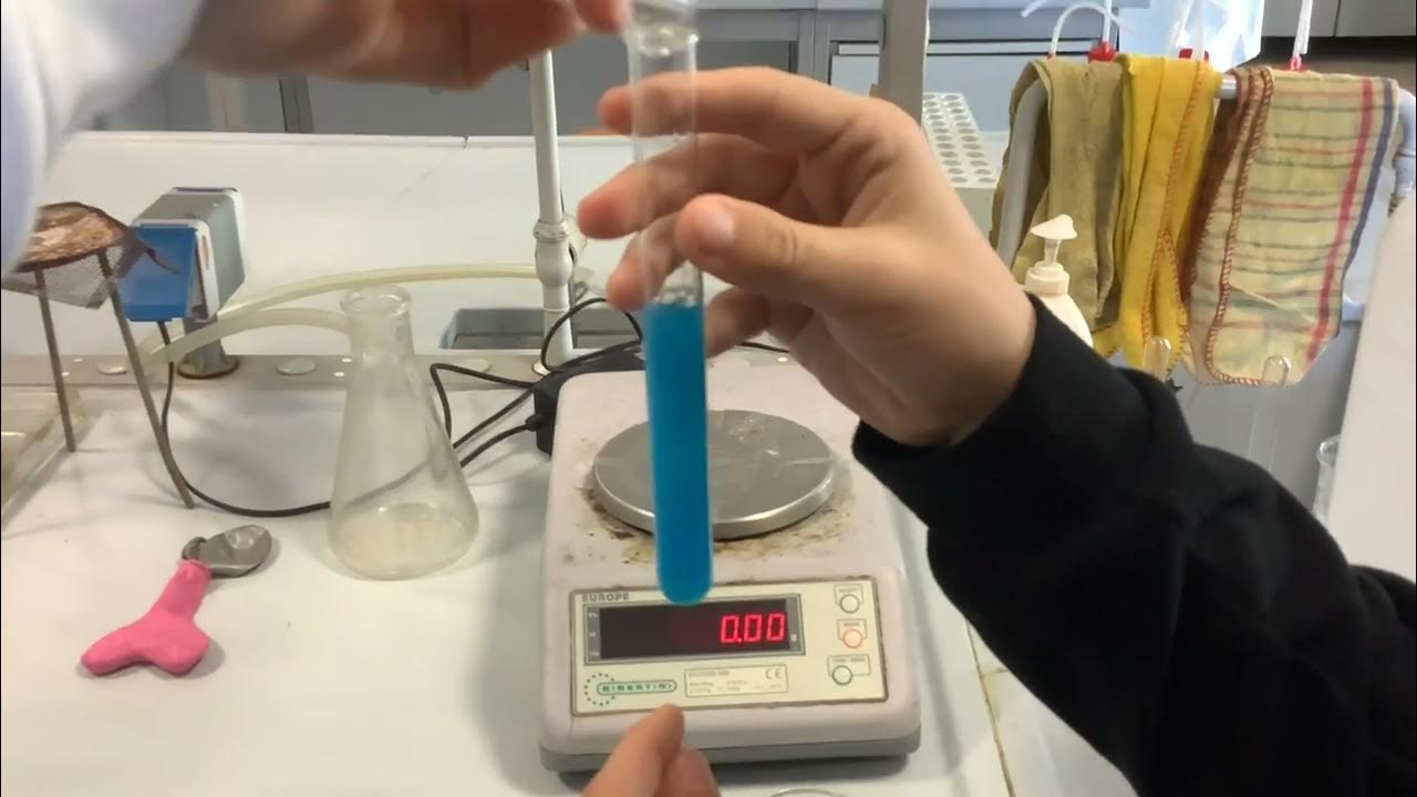 Esperimento Legge Di Lavoisier Aceto E Bicarbonato Esperimento sulla legge di Lavoisier - YouTube