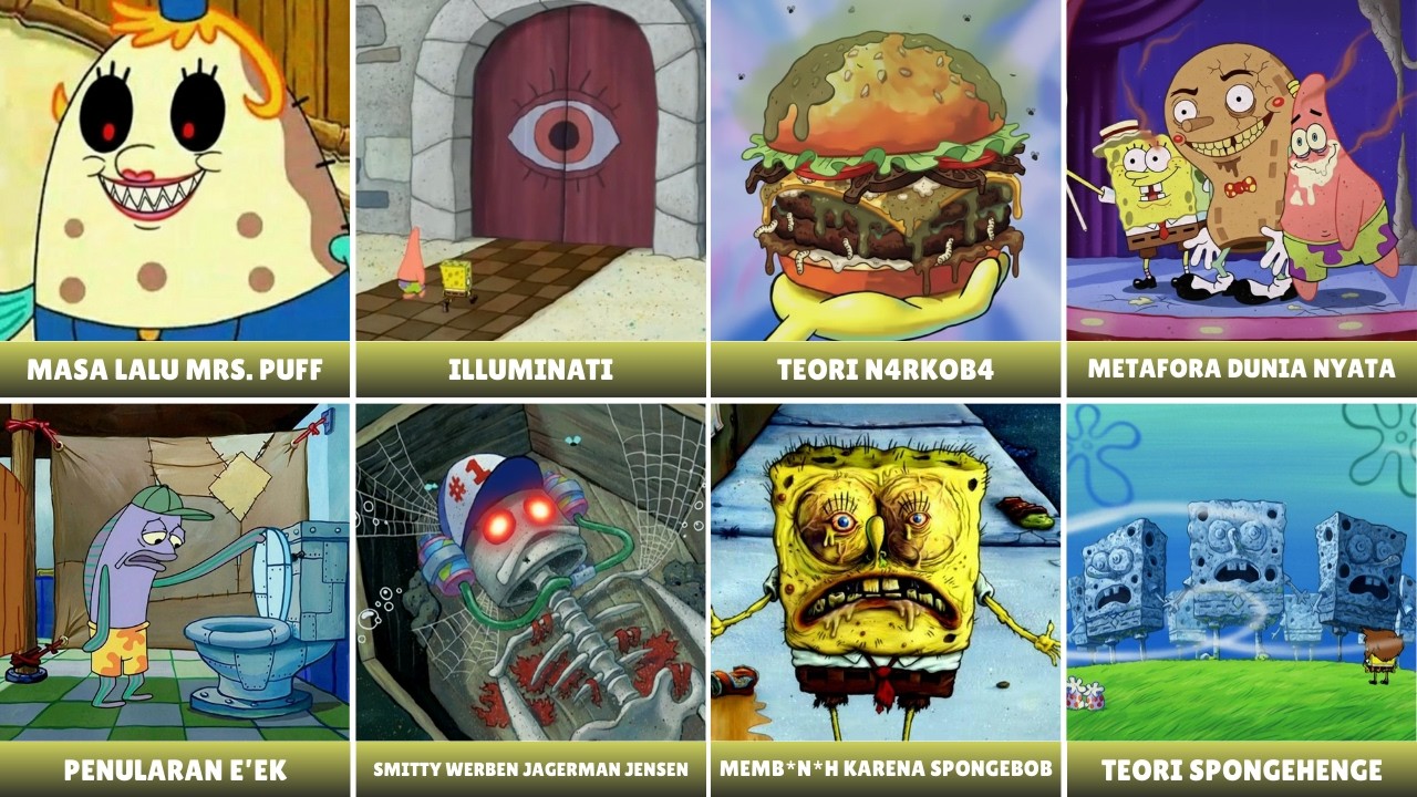 Teori-Teori Gelap Kartun Spongebob Dijelaskan [Jilid 1]