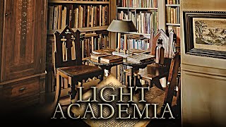 Light Academia ◈ Aesthetic Ambience ◈ Reading Corner with Muffled Outdoor Sounds and Soft Music ASMR screenshot 2