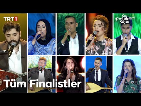 Sen Türkülerini Söyle'nin Dillere Destan Finalist Performansları - Sen Türkülerini Söyle @trt1