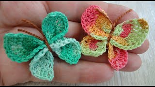 :     BUTTERFLY  Crochet Tutorial