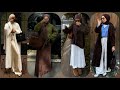موضة خريف وشتاء2025 للمحجبات أروع تنسيقات لفصل الخريف بأفكار جديدة وحصرية New Hijab Style 2025 