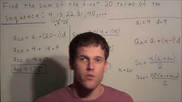Sum of an Arithmetic Sequence