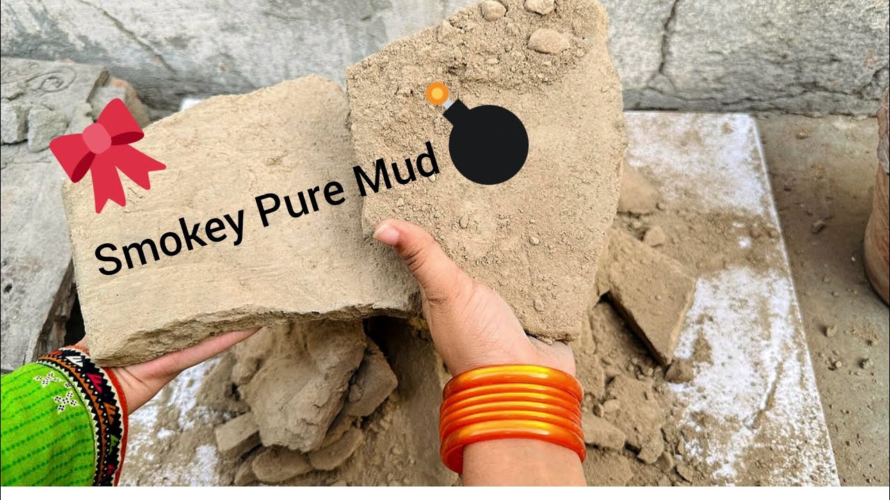 Smokey ashes pure mud slabs dry+paste crumbling🖤