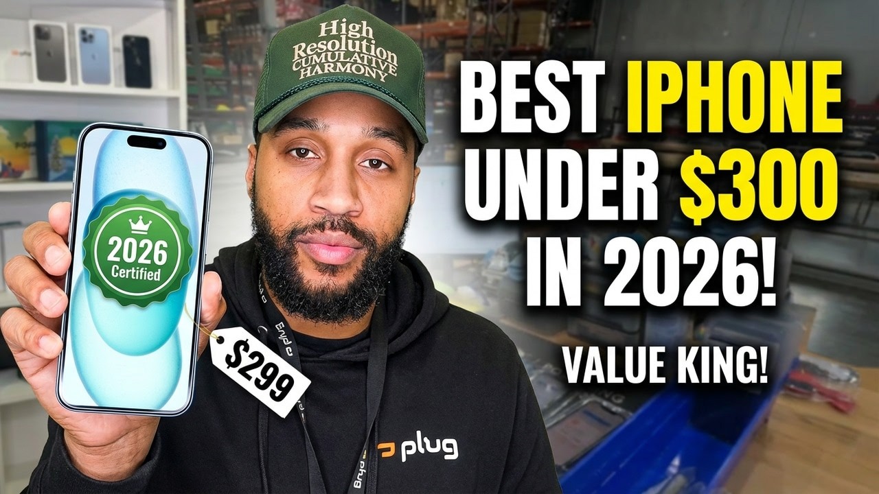 Best iPhone Under $300 in 2026 (That Won’t Feel Old) - YouTube