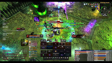 Endemic Sylvanas VS Mythic Fel Lord Zakuun - Resto druid PoV