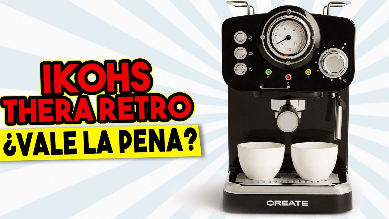 DESCUBRE la Cafetera Express IKOHS THERA Retro ▷Análisis, Ventajas y  Desventajas◁ 