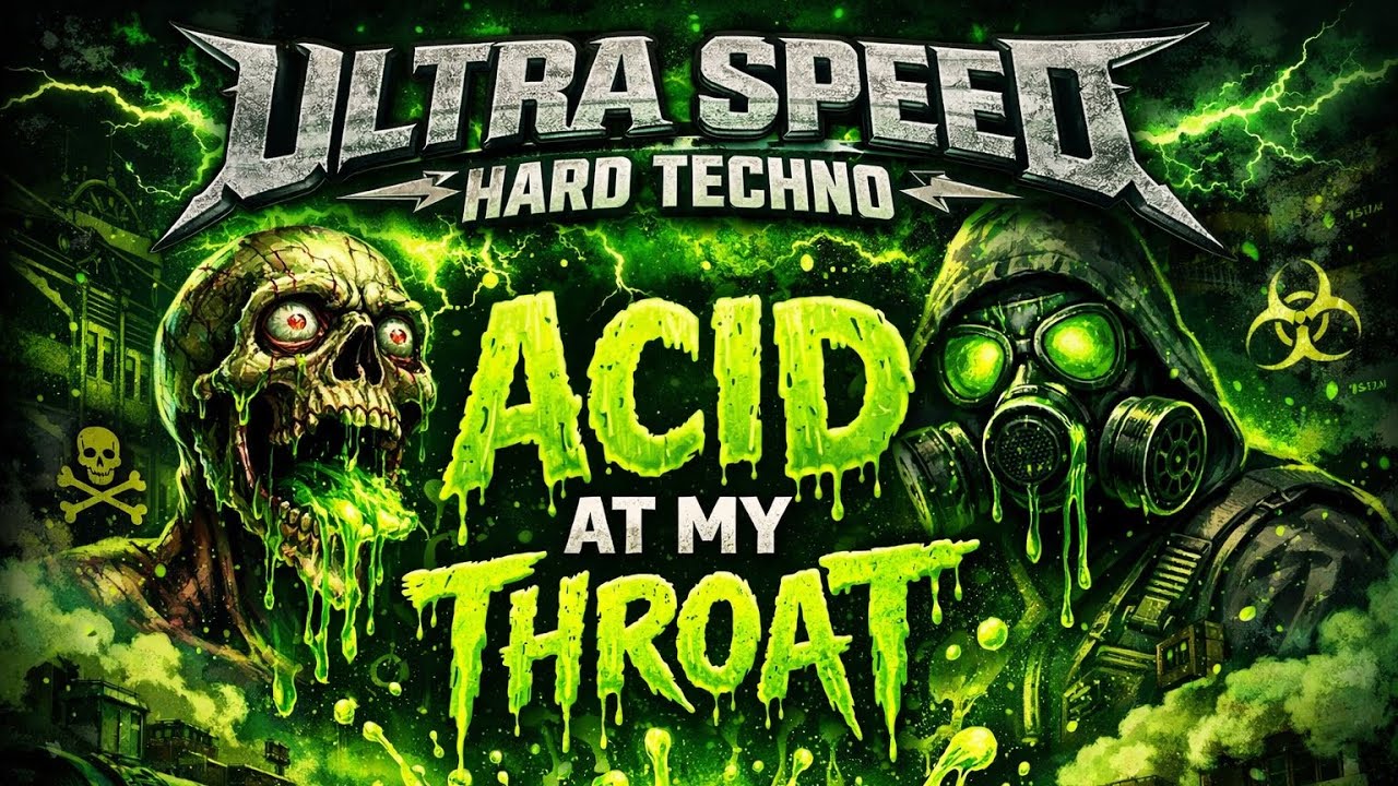 ULTRA SPEED HARD TECHNO 170 BPM 🔥 | Acid At My Throat (Industrial Rave Mix 2026)