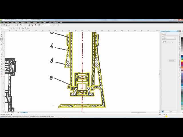 Corel DESIGNER Help  Applying hatch fills