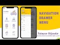 Android Navigation Drawer Menu Material Design | Android studio tutorial | Part 1