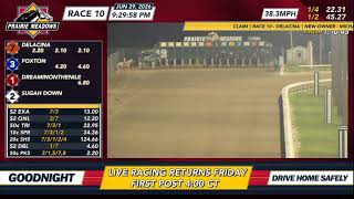 Prairie Meadows Live Horse Racing 6/29/2026