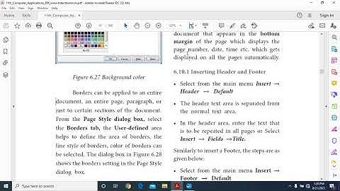 11th Computer Applications chapter-6 Part-II Formatting Text and Paragraph(Part-2)